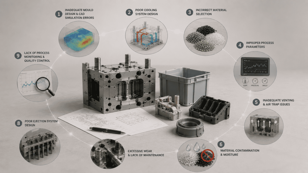 Why Do Injection Moulds Fail? 9 Root Causes Explained