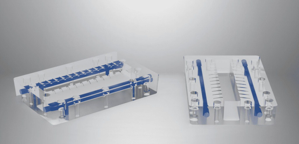 Standard Cooling line in Injection mould