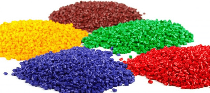 a material that disperses colours